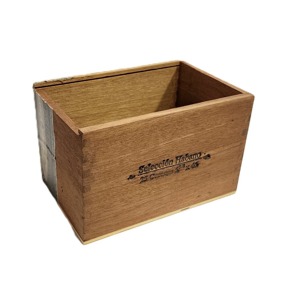 RARE Collectible Totalmente a Mano by My Father Cigars Wood Cigar Box